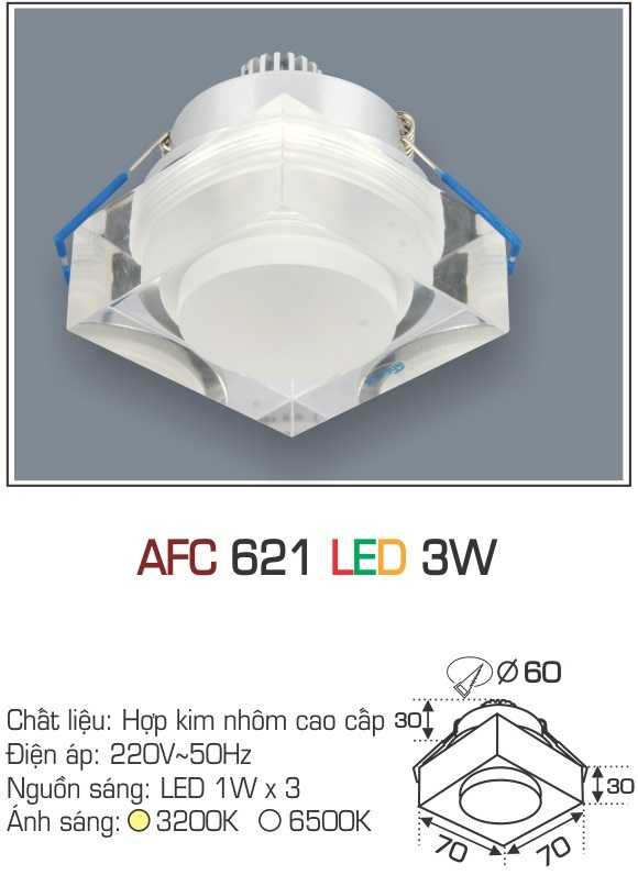 ĐÈN AFC 621 LED 3W