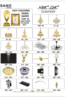 SANO LIGHTING 2026-2027 Trang 002