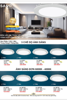 SANO LIGHTING 2026-2027 Trang 460