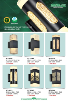 ANDORA LIGHT 2025 Trang 450 ANDORA LIGHT 2025 Trang 450