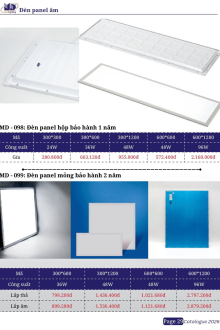 MD LIGHTING 2026-2028 Trang 29