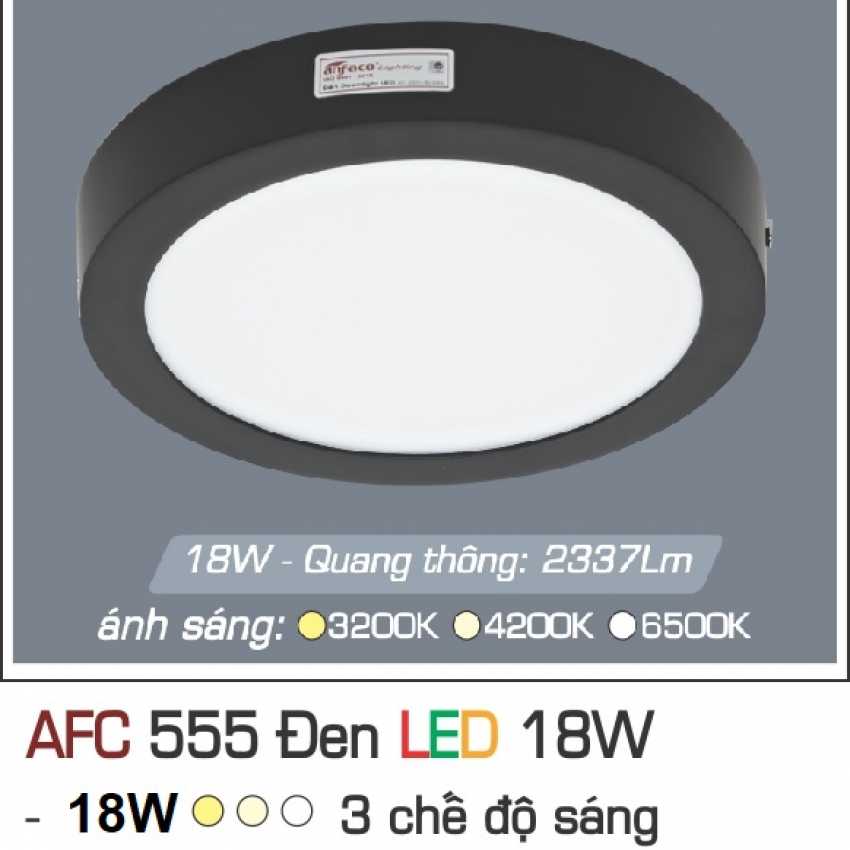 AFC 555 ĐEN 18W 3C