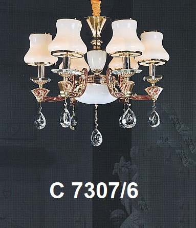 Đèn chùm pha lê nến c 7307/6