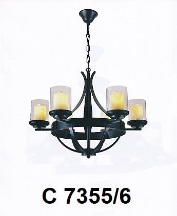 Đèn thả nghệ thuật C 7355/6