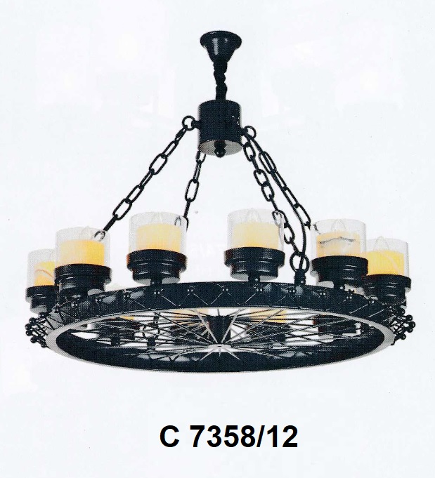 Đèn thả nghệ thuật C 7358/12