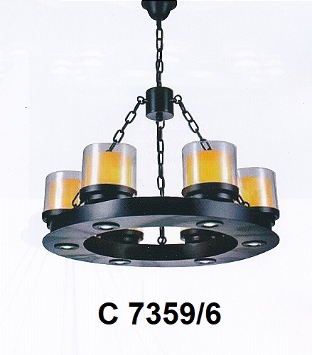 Đèn thả nghệ thuật C 7359/6