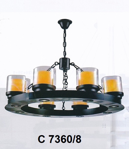 Đèn thả nghệ thuật C 7360/8