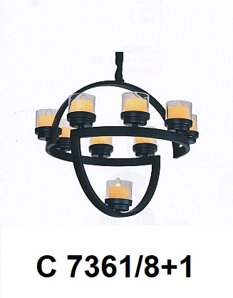 Đèn thả nghệ thuật C 7361/8+1