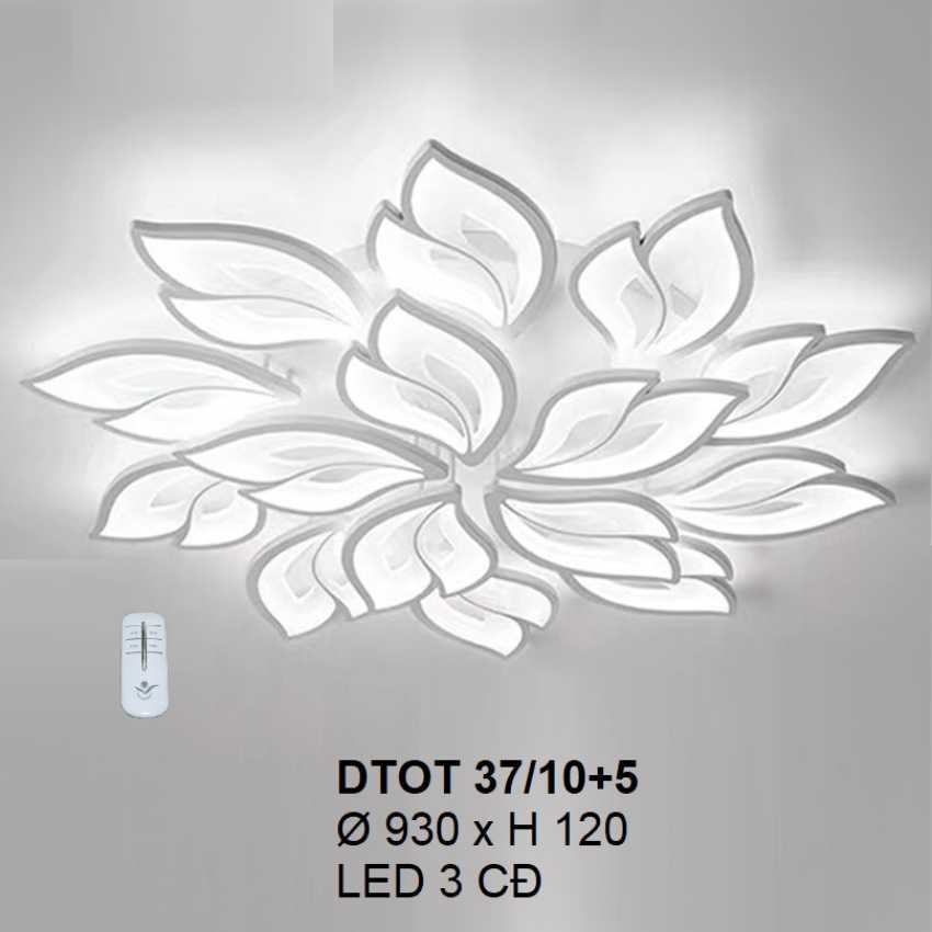Đèn áp trần Hàn Quốc DTOT 37/10+5
