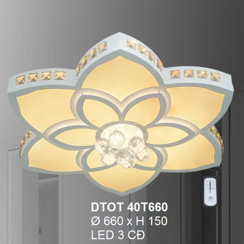 Đèn áp trần Hàn Quốc dtot 40t660
