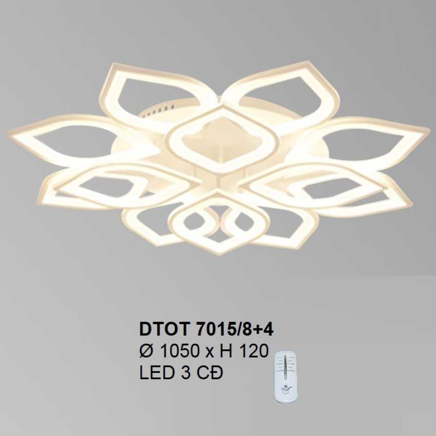 Đèn áp trần Hàn Quốc DTOT 7015/8+4