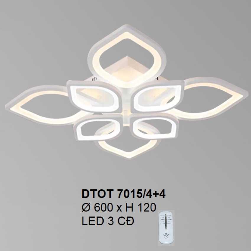 Đèn áp trần Hàn Quốc DTOT 7015/4+4