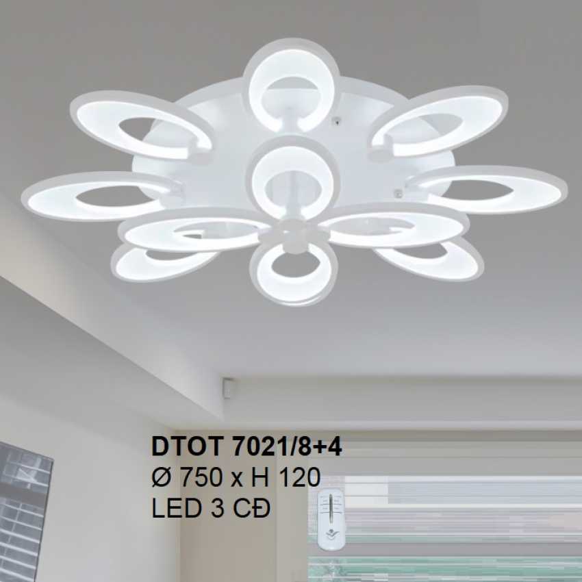Đèn áp trần Hàn Quốc DTOT 7021/8+4