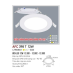 Đèn downlight led 4 chế độ AFC 398T 12W