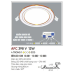 Đèn downlight led 4 chế độ AFC 398V 12W