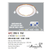 Đèn downlight led 4 chế độ AFC 398V 9W