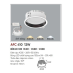 Đèn downlight led 1 chế độ AFC 410 12W