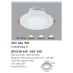 Đèn downlight led 3 chế độ AFC 424 9W 3C