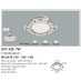 Đèn downlight led 3 chế độ AFC 426 7W 3C