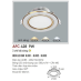 Đèn downlight led 3 chế độ AFC 428 9W 3C