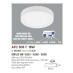 Đèn áp trần led 4 chế độ AFC 505T 18W