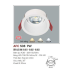 Đèn downlight led 1 chế độ AFC 508 9W
