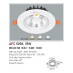 Đèn downlight led 1 chế độ AFC 529A 15W