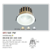 Đèn downlight led 3 chế độ AFC 545 9W 3CD