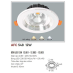 Đèn downlight led 1 chế độ AFC 548 12W 1C