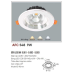 Đèn downlight led 1 chế độ AFC 548 9W 1C