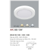 Đèn led nổi cao cấp 1 chế độ AFC 555 12W 1C