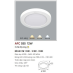 Đèn led nổi cao cấp 3 chế độ AFC 555 12W 3C