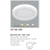 Đèn led nổi cao cấp 1 chế độ AFC 555 18W 1C