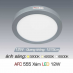 Đèn led nổi cao cấp 1 chế độ AFC 555 XÁM 12W 1C