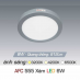 Đèn led nổi cao cấp 1 chế độ AFC 555 XÁM 6W 1C