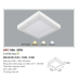Đèn led nổi cao cấp 3 chế độ AFC 556 22W 3C
