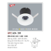 Đèn downlight led 1 chế độ AFC 604 3W