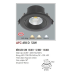Đèn downlight led 1 chế độ AFC 618D 12W 1C