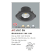 Đèn downlight led 1 chế độ AFC 618D 5W
