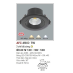 Đèn downlight led 3 chế độ AFC 618D 7W 3C
