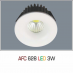 Đèn downlight led 1 chế độ AFC 628 3W 1C