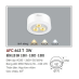 Đèn lon nổi led Đèn lon nối led 643T 3W