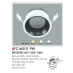 Đèn downlight led 1 chế độ AFC 660D 9W