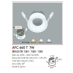 Đèn downlight led 1 chế độ AFC 660T 7W