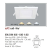 Đèn downlight led 1 chế độ AFC 669  9W 1C
