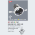 Đèn downlight led 1 chế độ AFC 670 9W