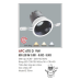 Đèn downlight led 1 chế độ AFC 670 9W