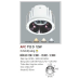 Đèn downlight led 3 chế độ AFC 712D 12W 3CD