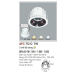 Đèn downlight led 3 chế độ AFC 712D 7W 3CD