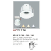 Đèn downlight led 1 chế độ AFC 712T 7W